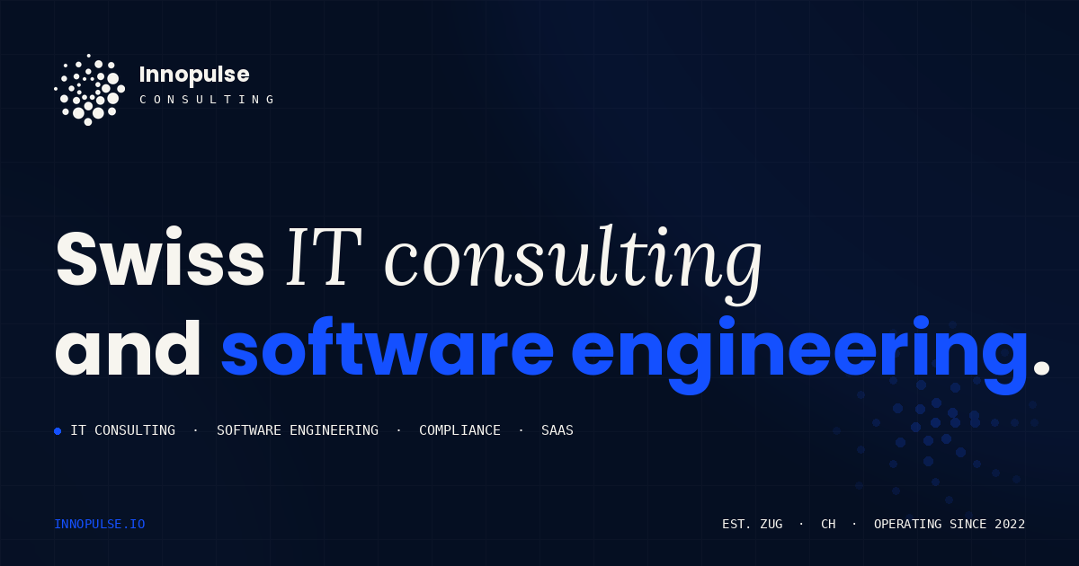 Innopulse Consulting — Swiss IT consulting & software engineering
